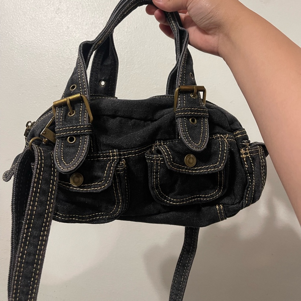 No Boundaries denim bag